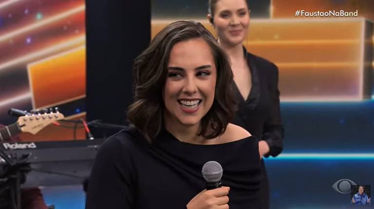 Último programa de Faustão na Band: Filha do apresentador