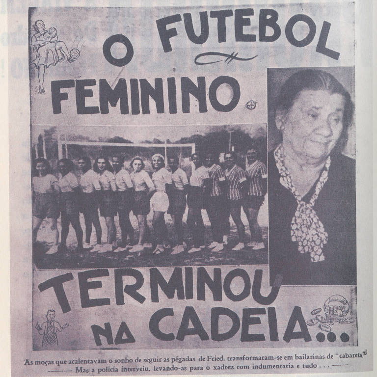 Manchete do jornal A Gazeta fala sobre prisão de dona Carlota e do Primavera