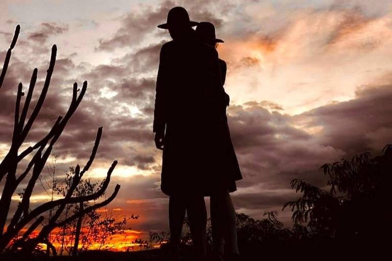 Fotografia publicada por Isadora Cruz, que interpreta Maria Bonita em 'Guerreiros do Sol'