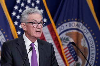 FILE PHOTO: Federal Reserve Board Chairman Powell