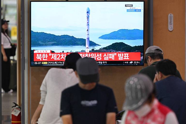 Coreia do Norte falha em lançamento de satélite espião pela segunda vez