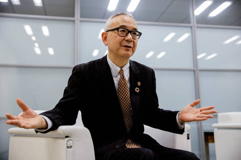 Isao Teshirogi é presidente e CEO da farmacêutica japonesa Shionogi