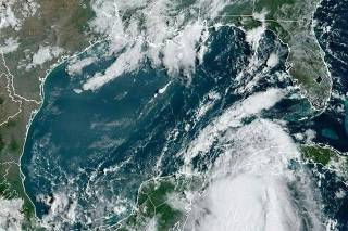 Tropical Storm Idalia forms in the Caribbean near Mexico