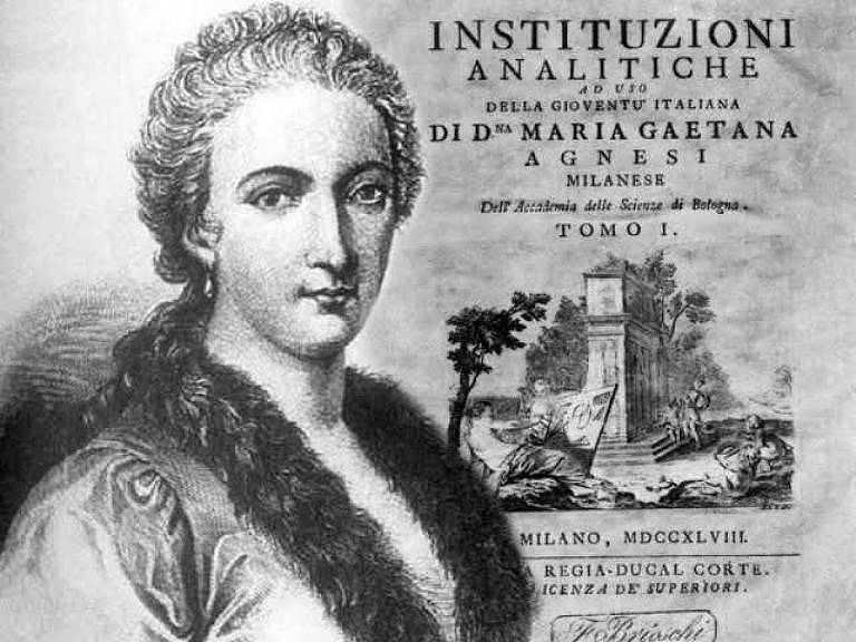A matemática italiana Maria Gaetana Agnesi