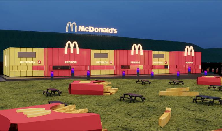 The Town terá o maior McDonald's da América Latina; veja - 31/08/2023 - Comida - Folha