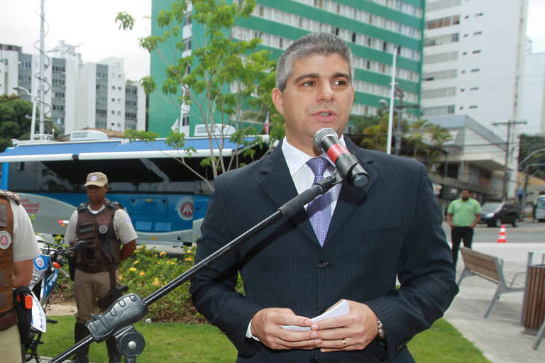 O ex-secretário de Segurança Pública da Bahia Maurício Teles Barbosa, alvo da Operação Faroeste