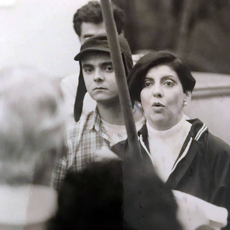 Cassio Gabus Mendes com Marilia Pera em Brega & Chique (1987)