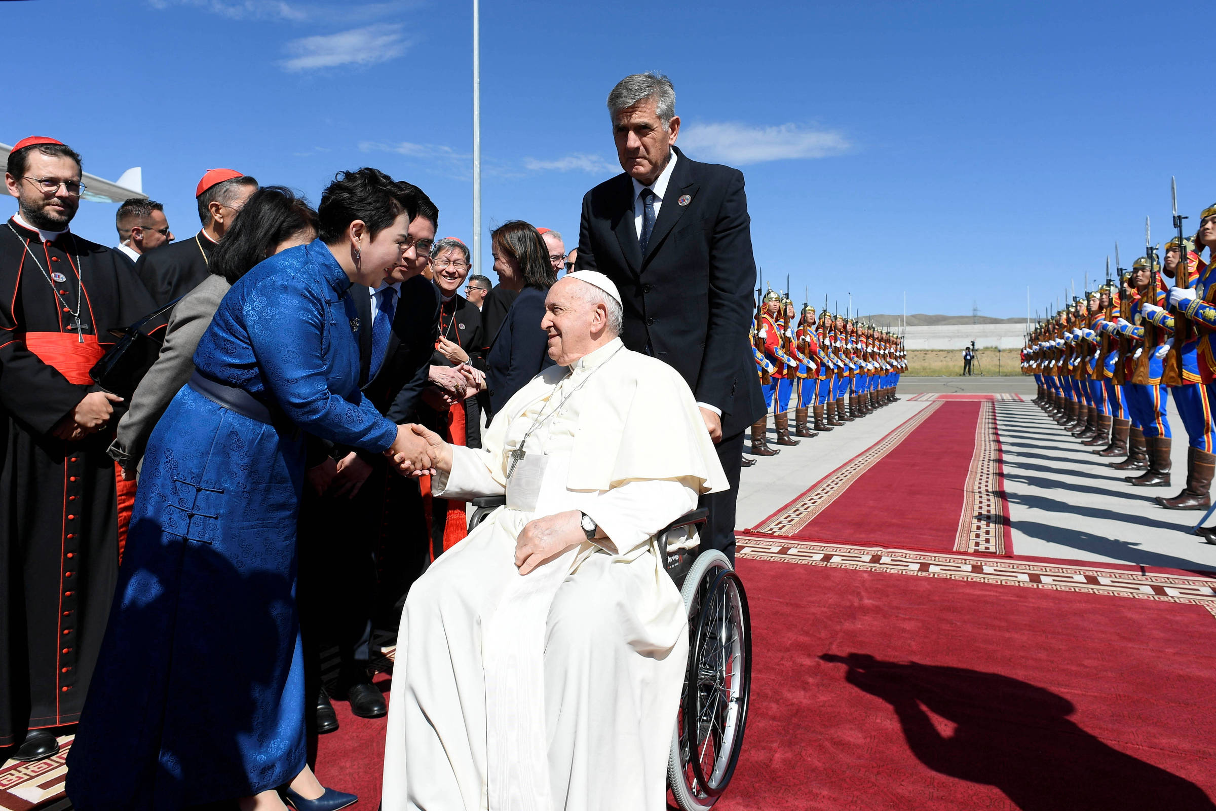 Pope ends trip to Mongolia with nod to China