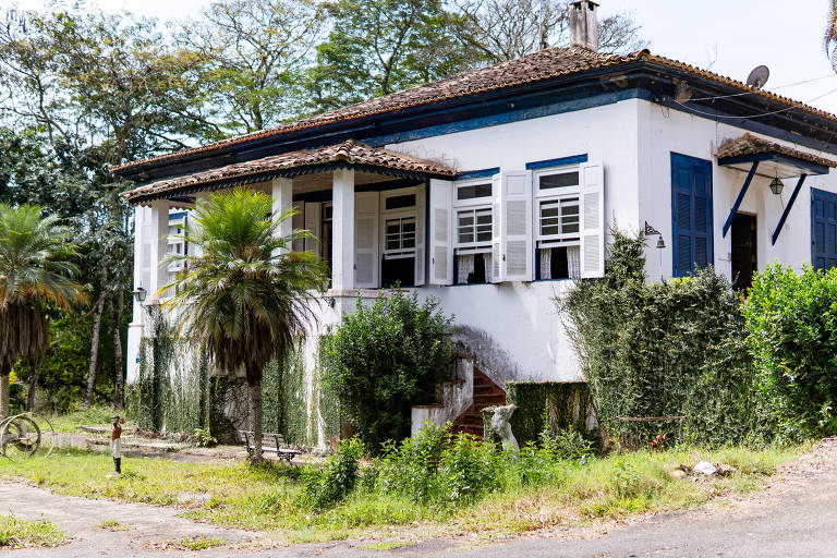 A foto mostra casa-sede da fazenda Três Barras, em Bananal (SP), por onde D. Pedro passou no trajeto para Santos