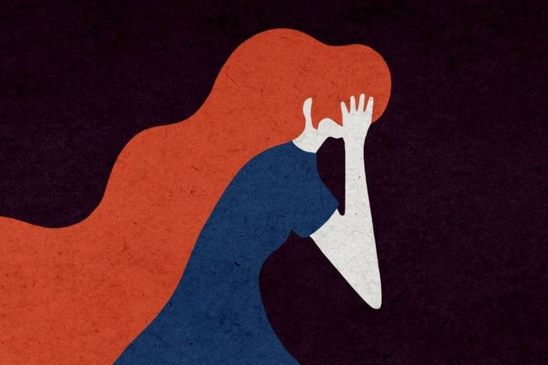 Ilustração de uso geral redes sociais abuso violência contra mulher estupro gaslight relacionamento