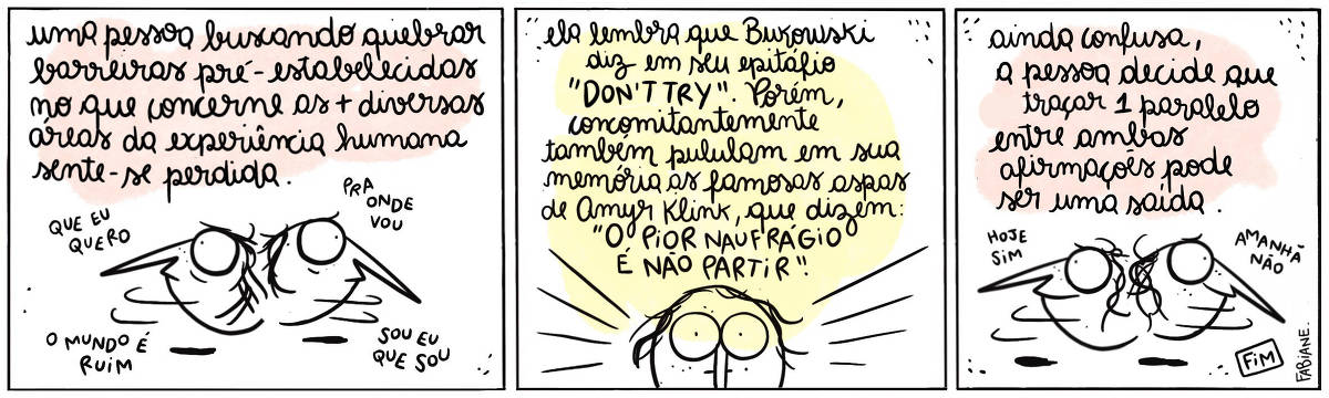 Tirinha de 8 de setembro de 2023 - Fabiane Langona