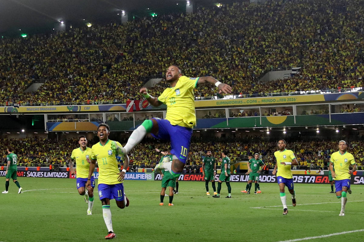 TV  O 1º jogo do Brasil em 2021 crava 25,2 pontos no Ibope e