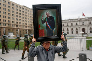 Chile marks 50th anniversary of the 1973 Chilean military coup with annual march, in Santiago