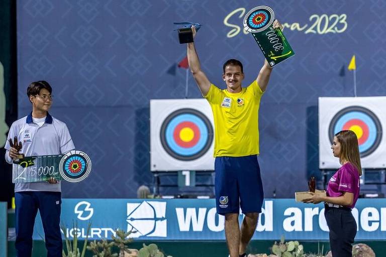 Marcus D’Almeida wins archery World Cup