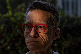 Paul Aguilar, 60, was given five years to live when he was diagnosed with HIV in 1988, in Washington, Sept. 8, 2023. (Haiyun Jiang/The New York Times)