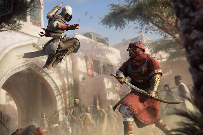 Imagem do jogo 'Assassin's Creed Mirage', da Ubisoft