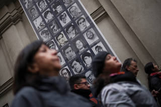 Ceremony to mark 50 years since Pinochet's military coup, in Santiago