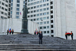 Monument to Soviet secret police founder Dzerzhinsky unveiled in Moscow