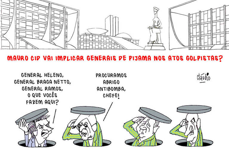 Mauro Cid vai dedurar generais de pijama?