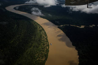 Recho do rio Juruá, no Amazonas