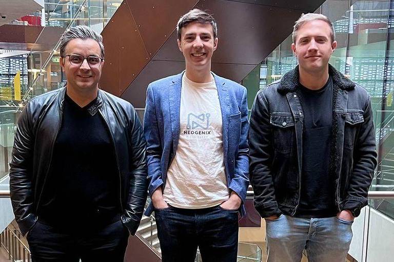Equipe da Universidade de Tecnologia de Sydney: Majid Warkiani, Steven Vasilescu e Dale Goss