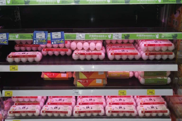 Ovos importados do Brasil viram alvo de disputa em Taiwan