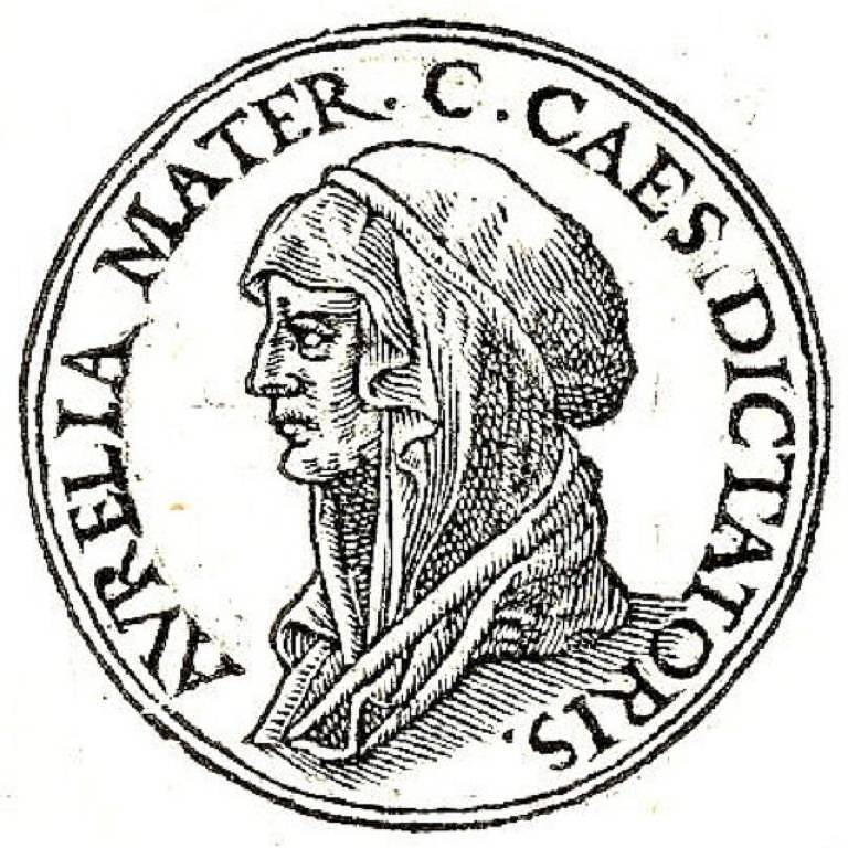 BABEL BOOK AWARD - Imagem de Aurelia Cotta, mãe do imperador Julio Cesar, a quem o nome Cesar Mutter remete