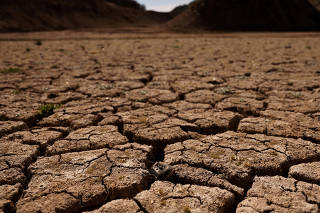 FILE PHOTO: Extreme drought in the reservoirs of Catalonia