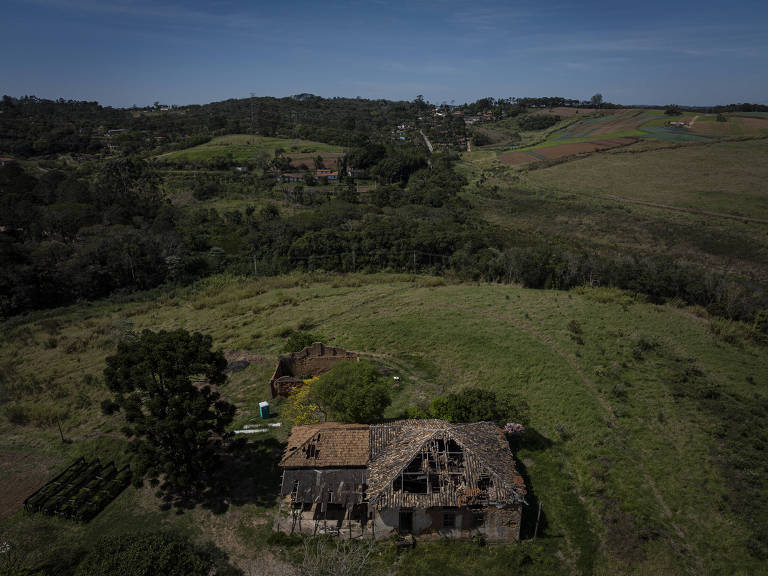 Ruínas da casa grande e senzala da Fazenda da Ordem Carmelita Fluminense, em São Roque