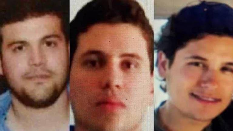 Imagem mostra rostos de outros três filhos de El Chapo