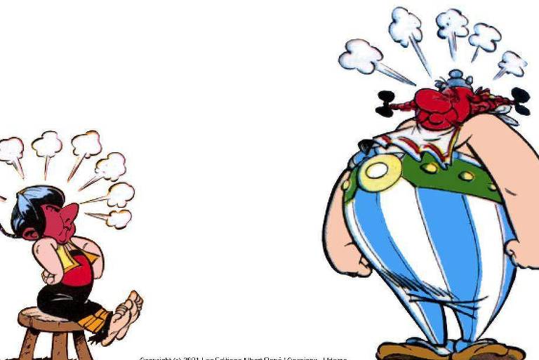 'Cena' de 'Asterix na Espanha'