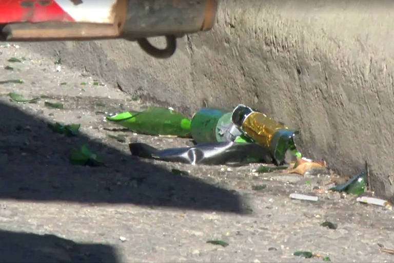 Artefato explosivo encontrado na Linha Amarela no Rio de Janeiro