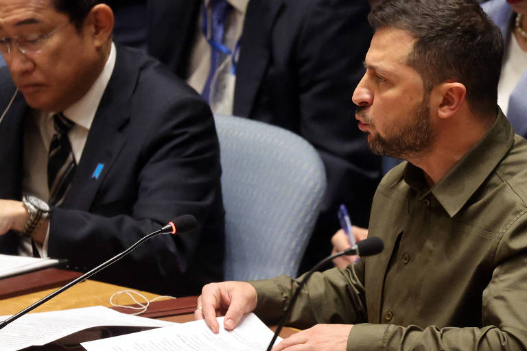 Zelenski volta a pedir ao Conselho de Segurança que derrube poder de veto russo