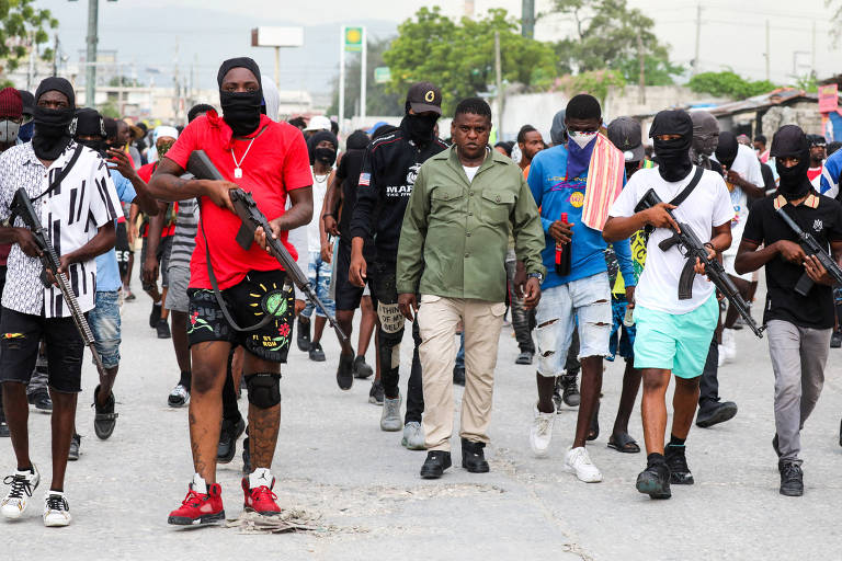 Gangues do Haiti ameaçam derrubar governo e expulsar forças internacionais