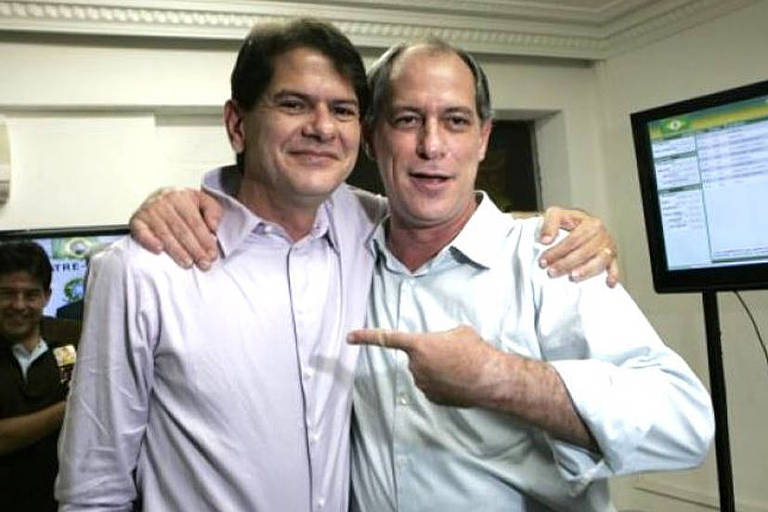 Os irmãos Cid e Ciro Gomes, em 2018