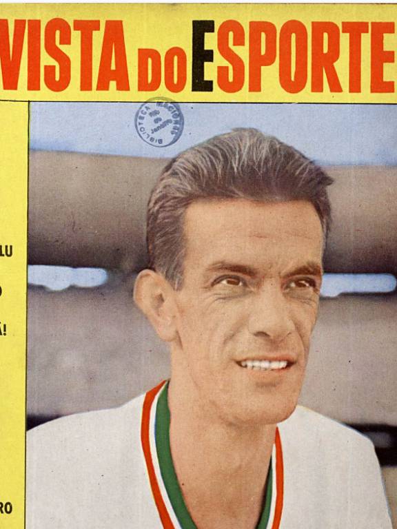 Telê Santana como jogador do Fluminense, no fim dos anos 50