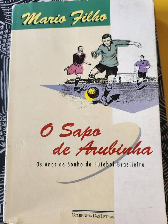 Capa de 'O Sapo de Ararubinha', da Mario Filho