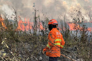 Incendio Florestal em Bonito MS