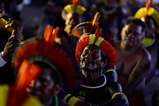Brazil's Supreme Court votes regarding the limit to Indigenous land claims, amid protests
