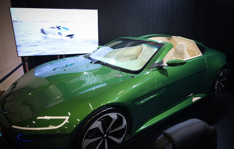 Carro aquático da empresa Seacar