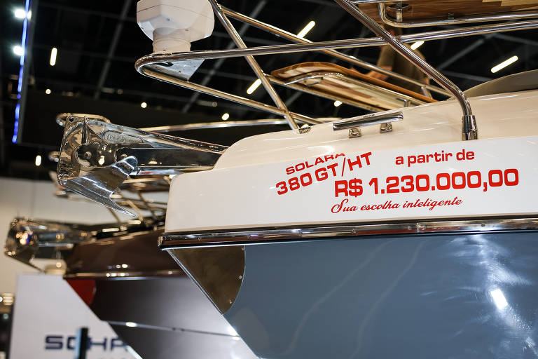 São Paulo Boat Show, feira de exposição de iates de luxo