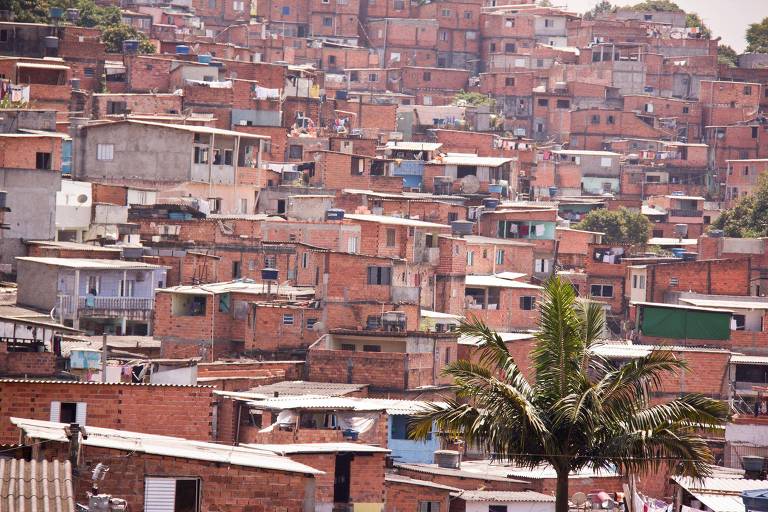 Favela de Paraisópolis, em São Paulo