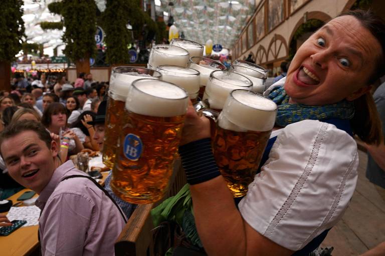 Oktoberfest oferece frango orgânico e irrita tradicionalistas em Munique