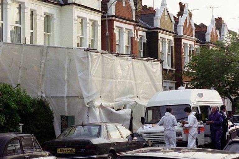 Dando foi baleada na cabeça à queima-roupa do lado de fora de sua casa em Fulham
