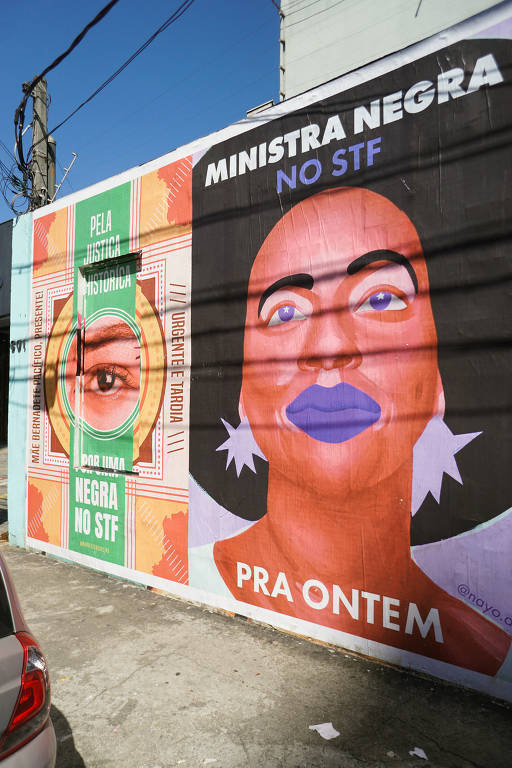 Exposição em 14 cidades do país pede ministra negra no STF - 25/09/2023 -  Pretos Olhares - Folha