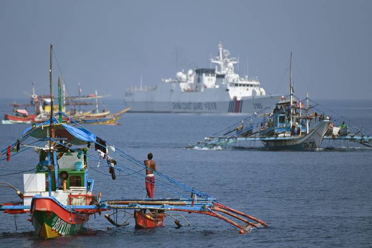 Tensão no mar do Sul da China escala após atrito entre Pequim e Filipinas