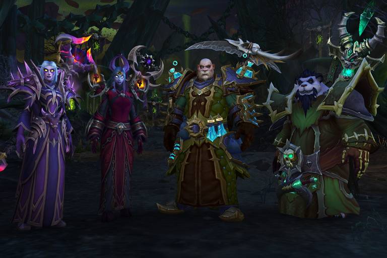 Imagem do jogo 'World of Warcraft', da Blizzard