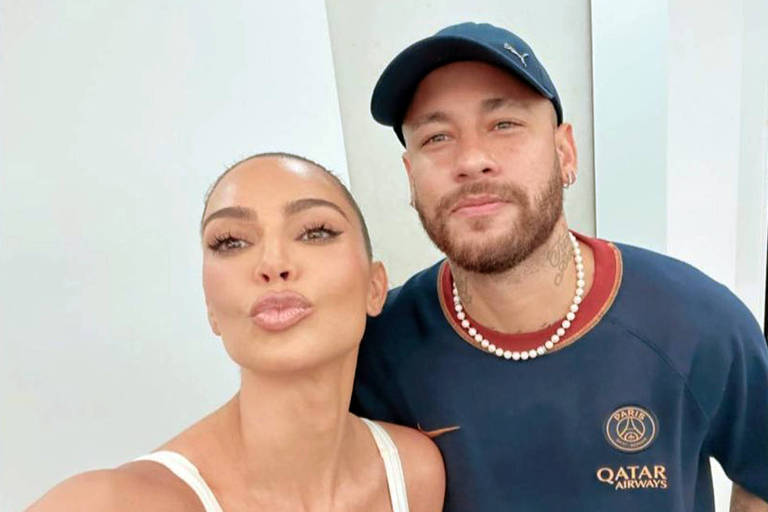 Nova temporada de The Kardashians terá bastidores de encontro de Kim e Neymar