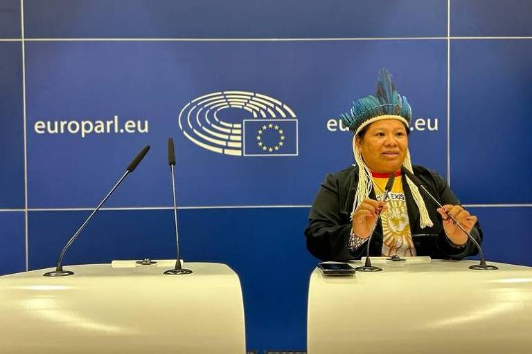 'Não queremos o Brasil inteiro como terra indígena', diz líder kaiowá que foi ao Parlamento Europeu