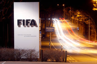 FILE PHOTO: Agents lose appeal against FIFA over new regulations